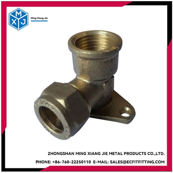 453 Series C x FI Wall Plated Elbow